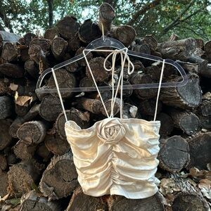 Rose Crop Top